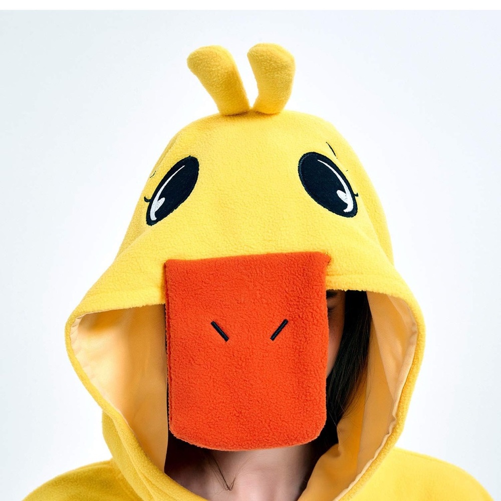 Yellow Duck Hooded Costume